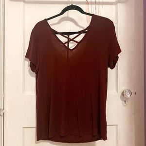 Super soft Maroon Tee